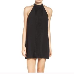 New Ali & Jay black fringe dress